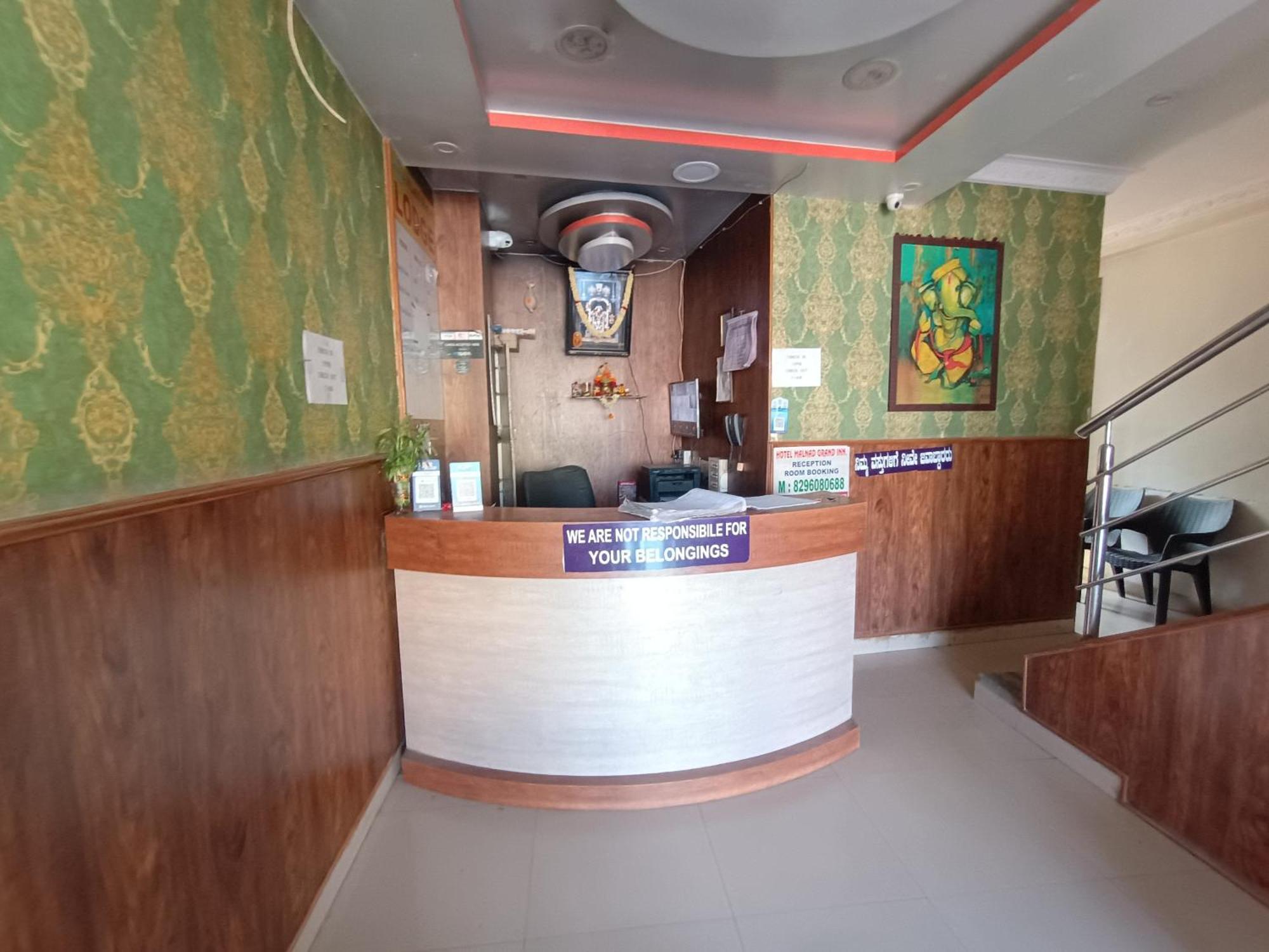 Hotel Malnad Grand Inn Kumbalgod Esterno foto